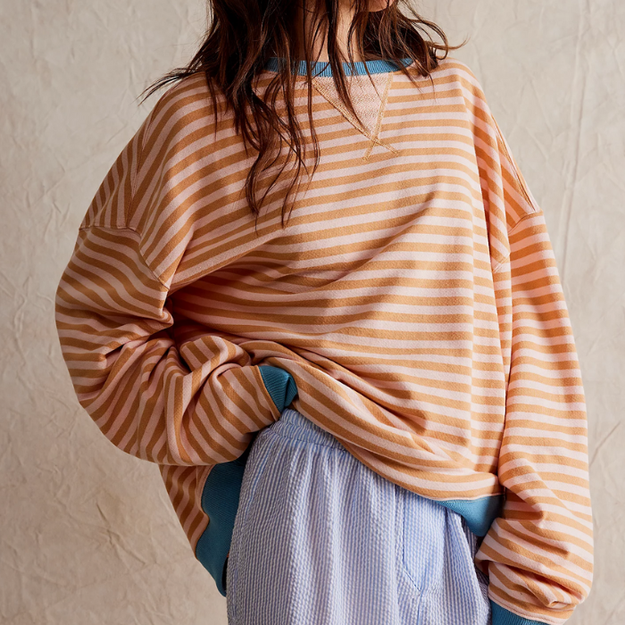 Mana | Prugasti oversize pulover