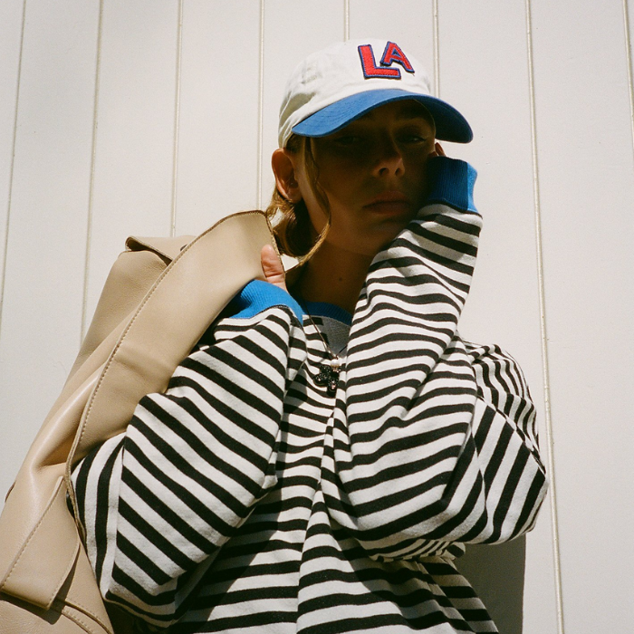 Mana | Prugasti oversize pulover