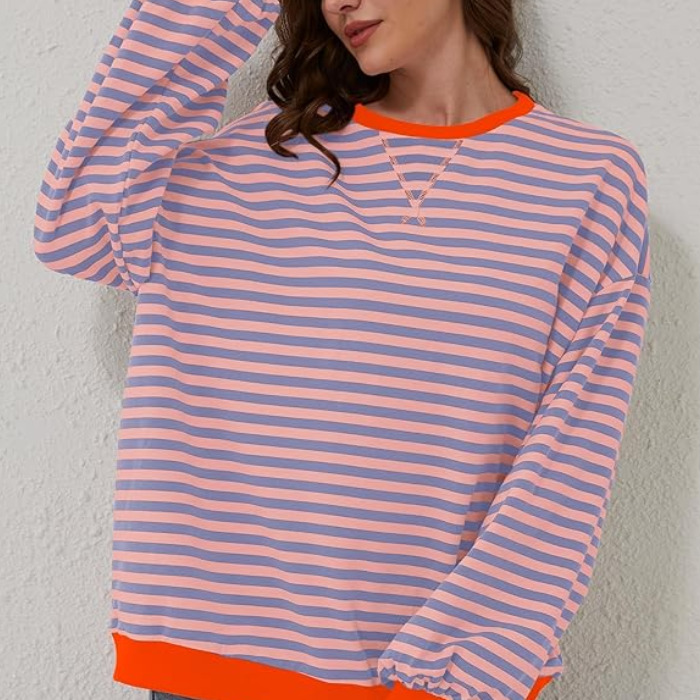 Mana | Prugasti oversize pulover