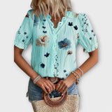Emily - Moderan bluza s V izrezom