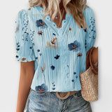 Emily - Moderan bluza s V izrezom
