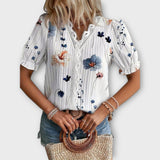 Emily - Moderan bluza s V izrezom
