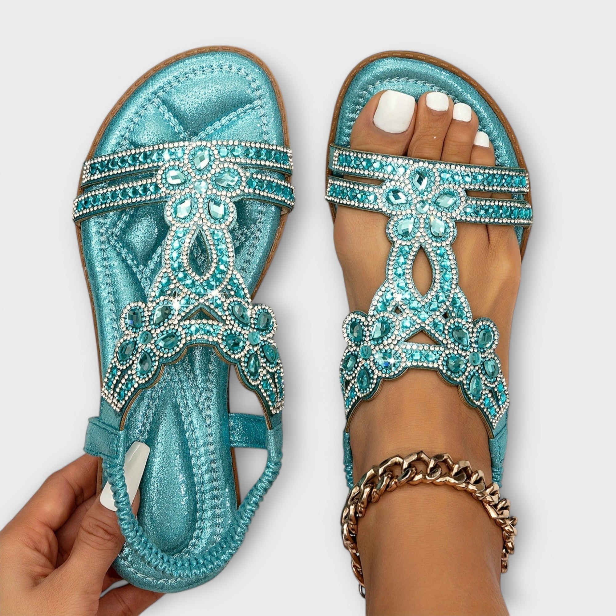 Birgit - Ortopedske sandale s boho šarmom