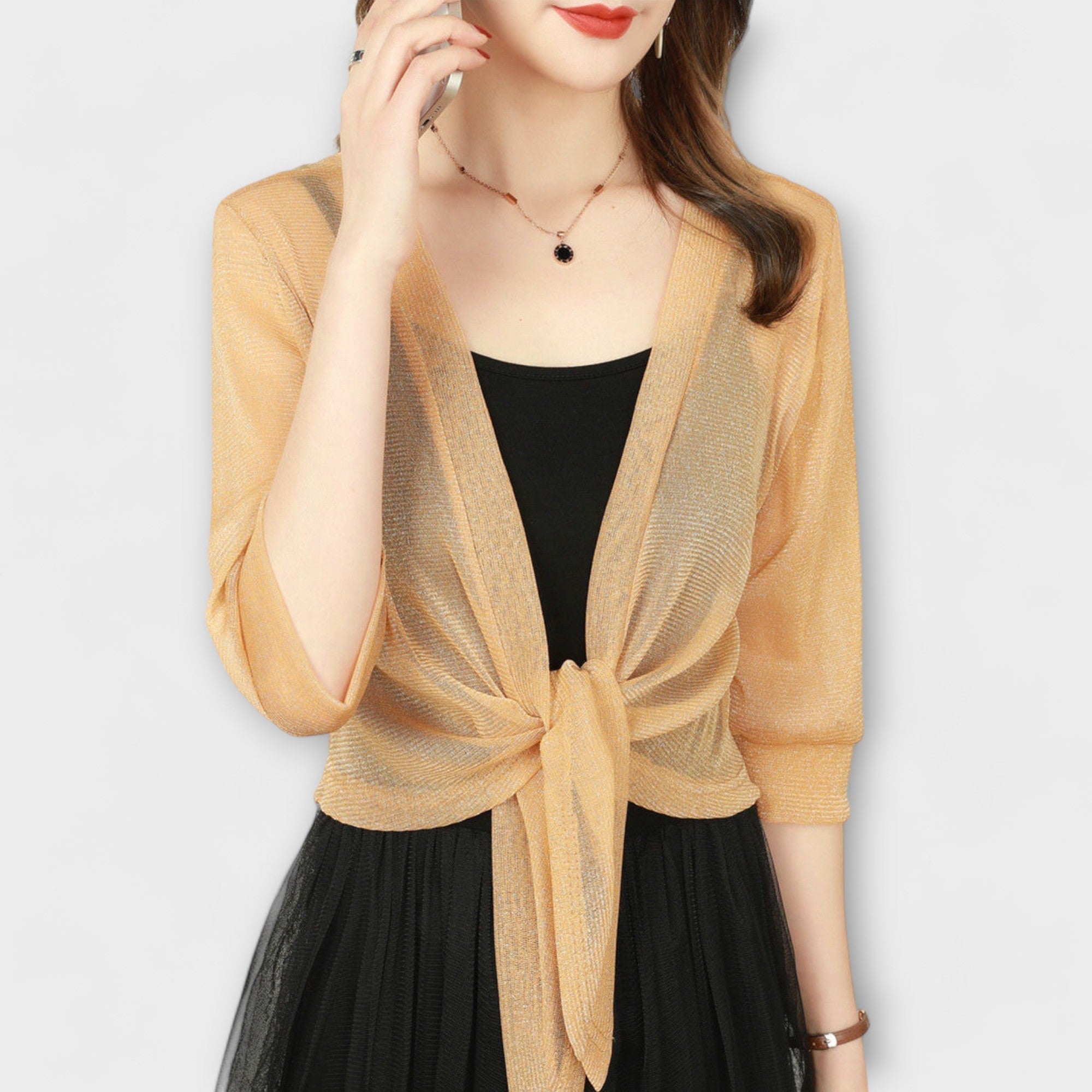 Olivia - Bluza s otvorenim prednjim dijelom