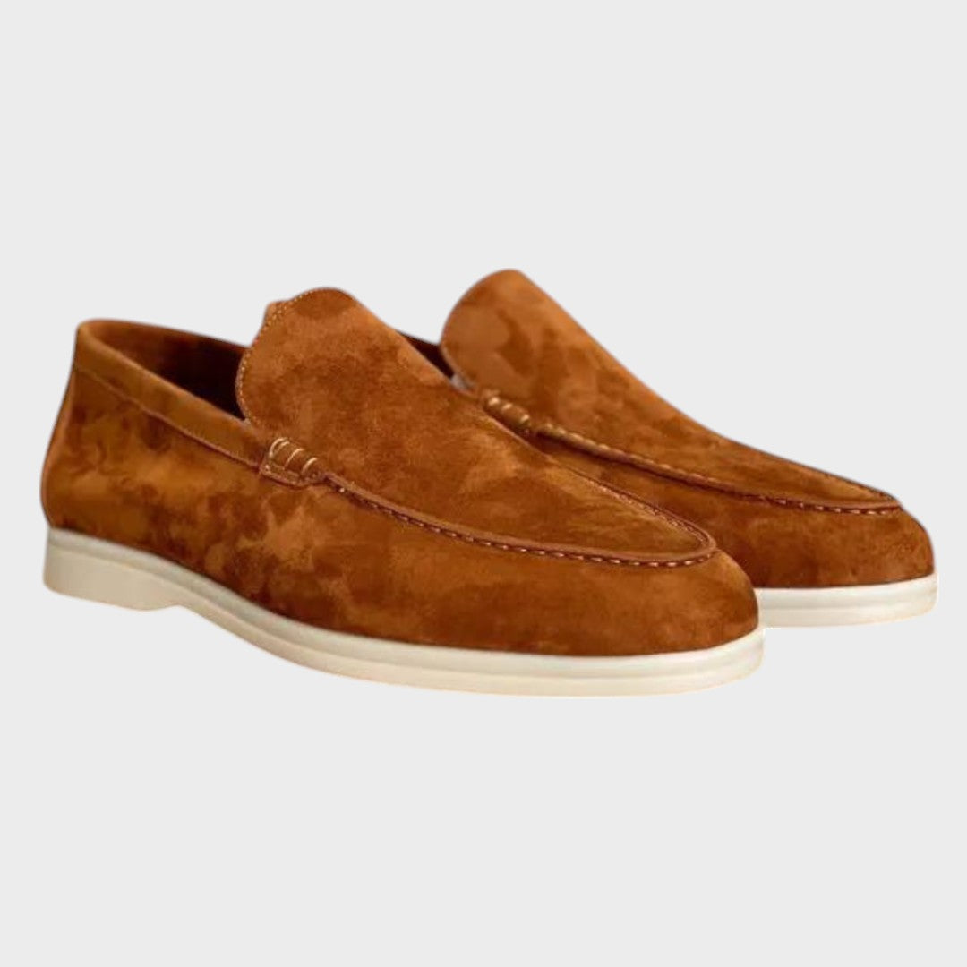 Léon - Kožne mokasine slip-on