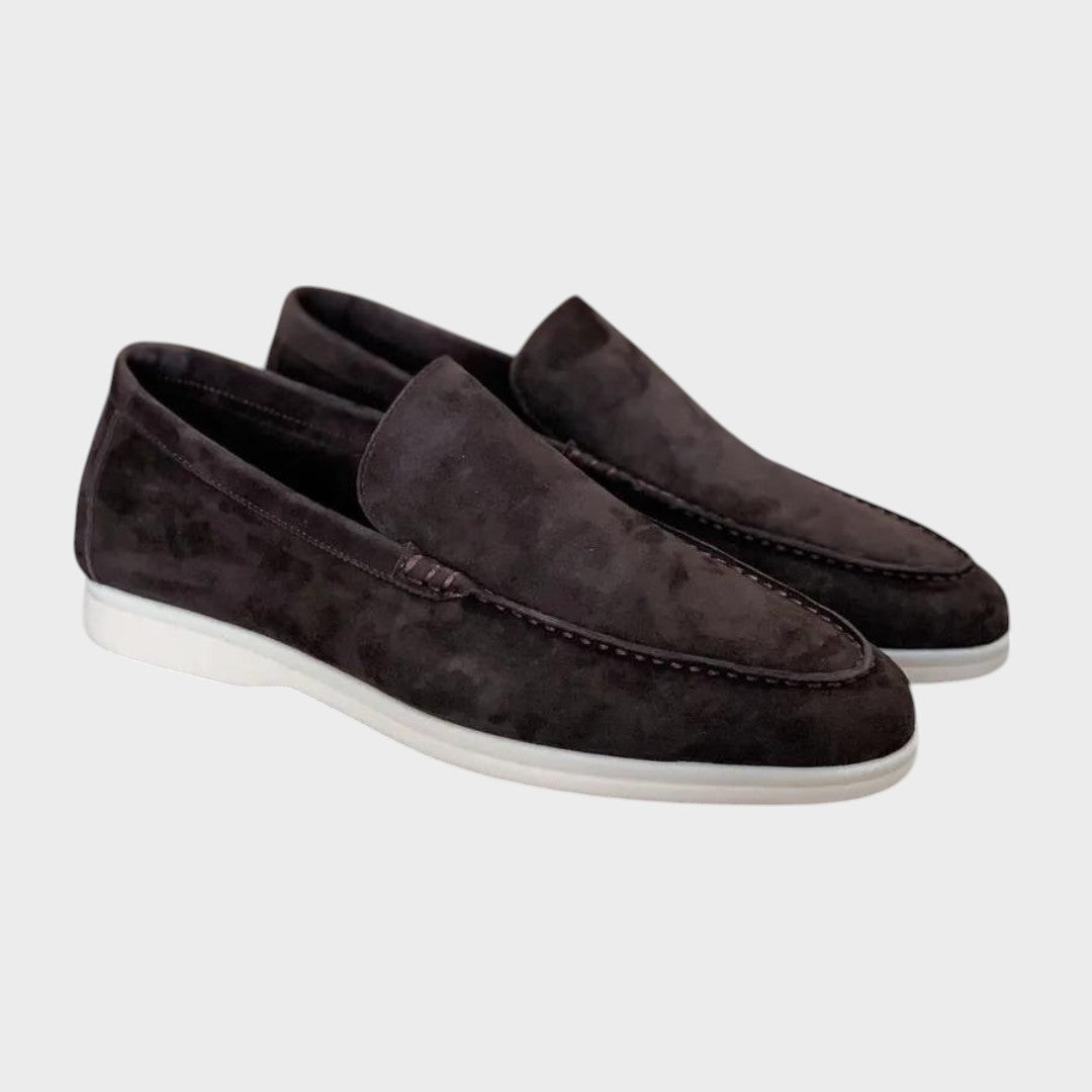 Léon - Kožne mokasine slip-on