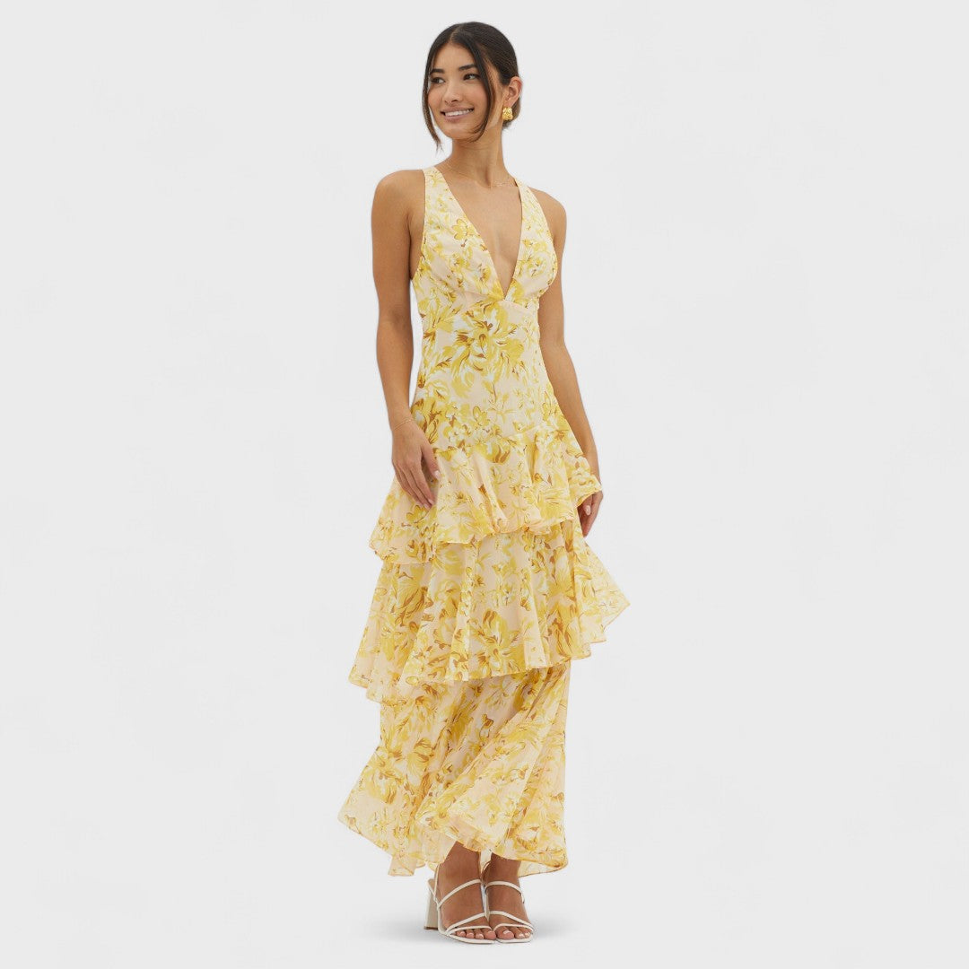 Ivana | Bloom Shift midi haljina
