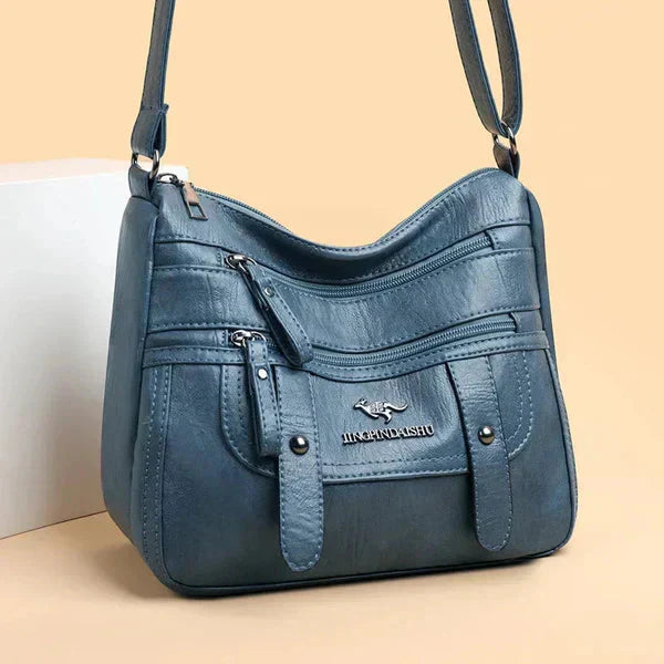 Carry | Retro Kožna Ruksak