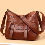 Carry | Retro Kožna Ruksak