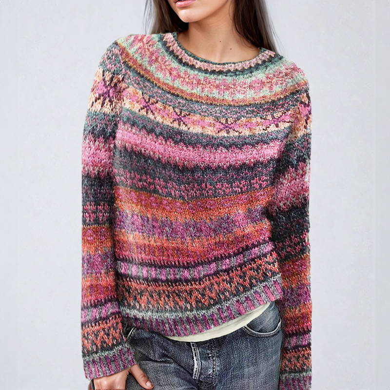 Anna | Klasični Fair Isle džemper