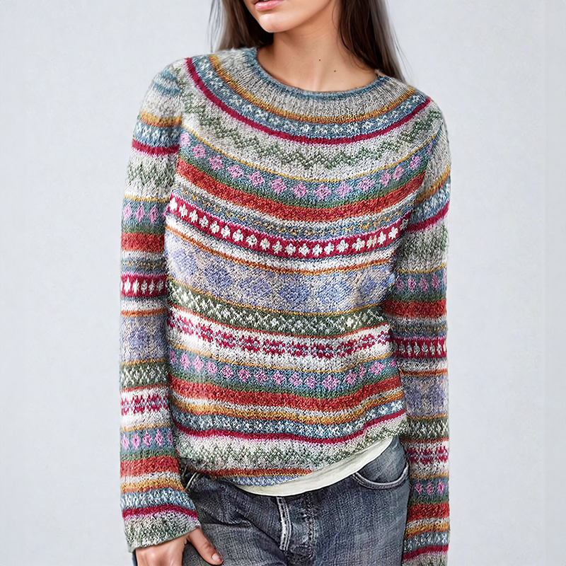 Anna | Klasični Fair Isle džemper
