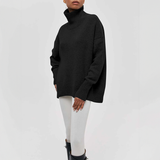 Amelia | Elegantan džemper s visokim ovratom od pletenine